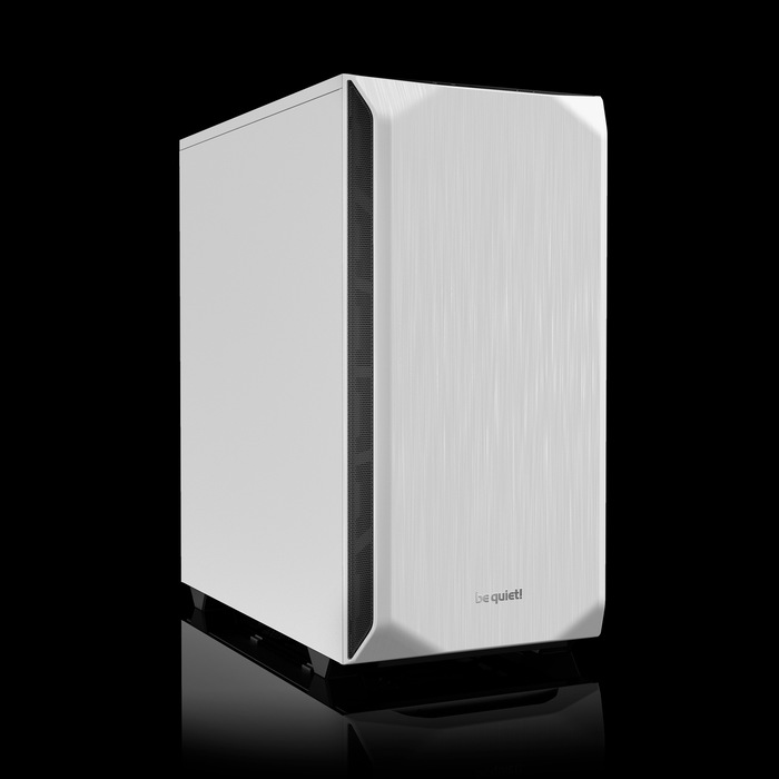 Weißes Gehäuse ohne Glaswand